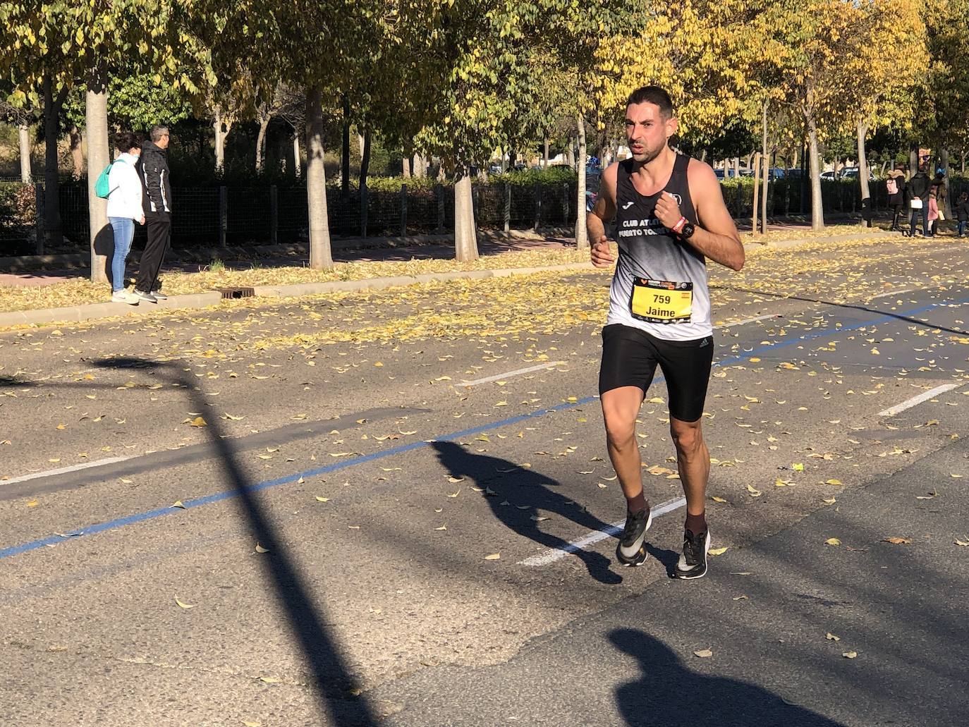 Corredores en el Maratón de Valencia de este domingo, 5 de diciembre