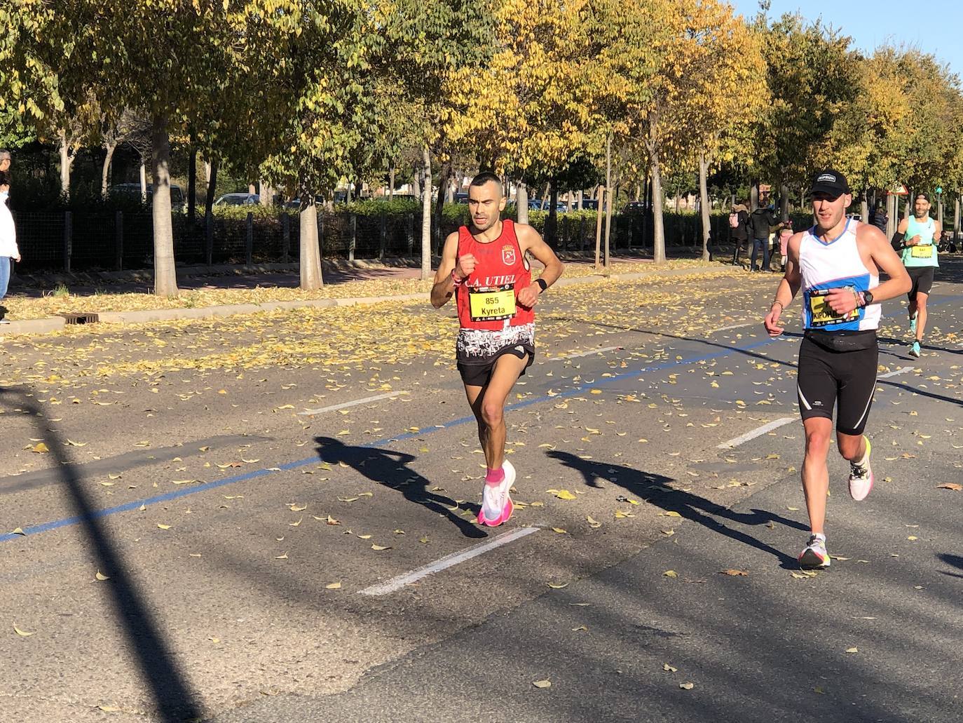 Corredores en el Maratón de Valencia de este domingo, 5 de diciembre