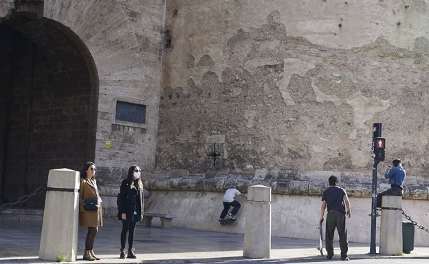 La pista de skate de las torres de Quart de Valencia