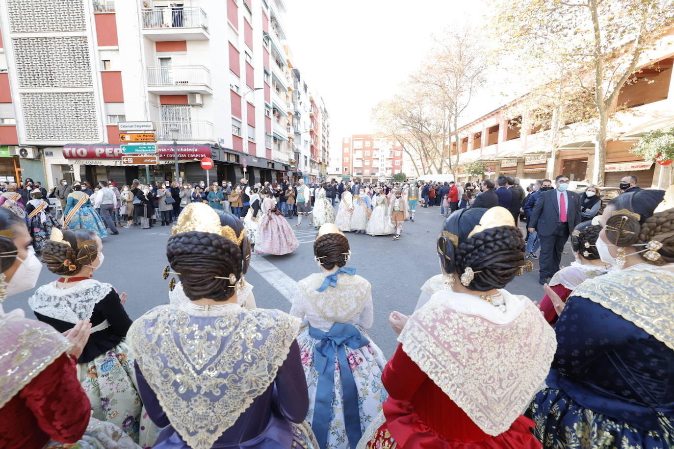 Fotos: Homenaje a la Senyera en Valencia