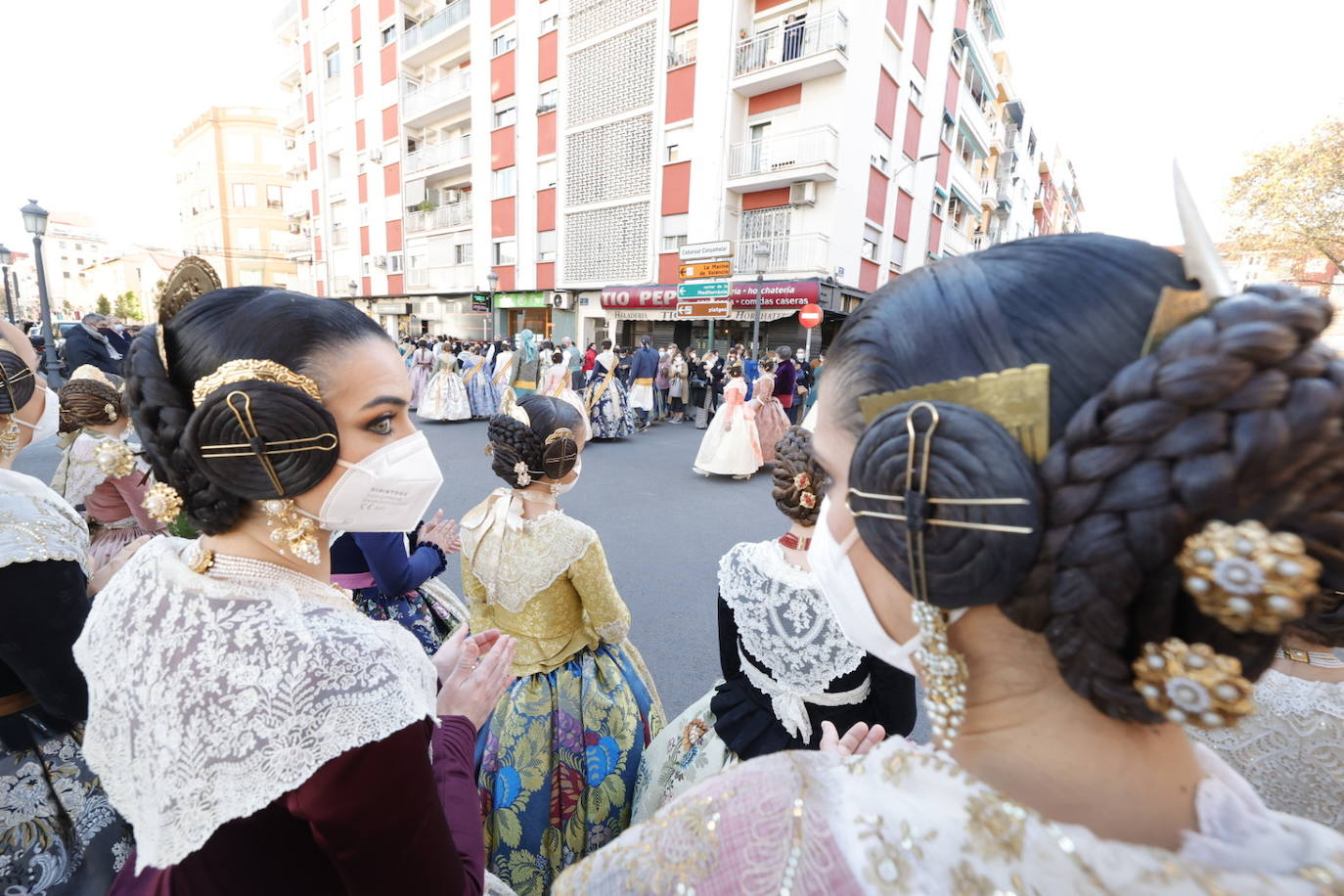 Fotos: Homenaje a la Senyera en Valencia