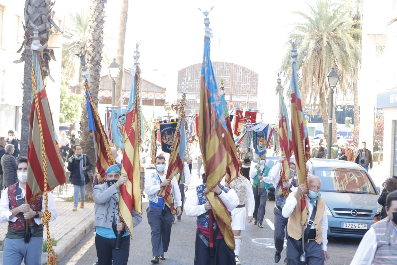 Fotos: Homenaje a la Senyera en Valencia