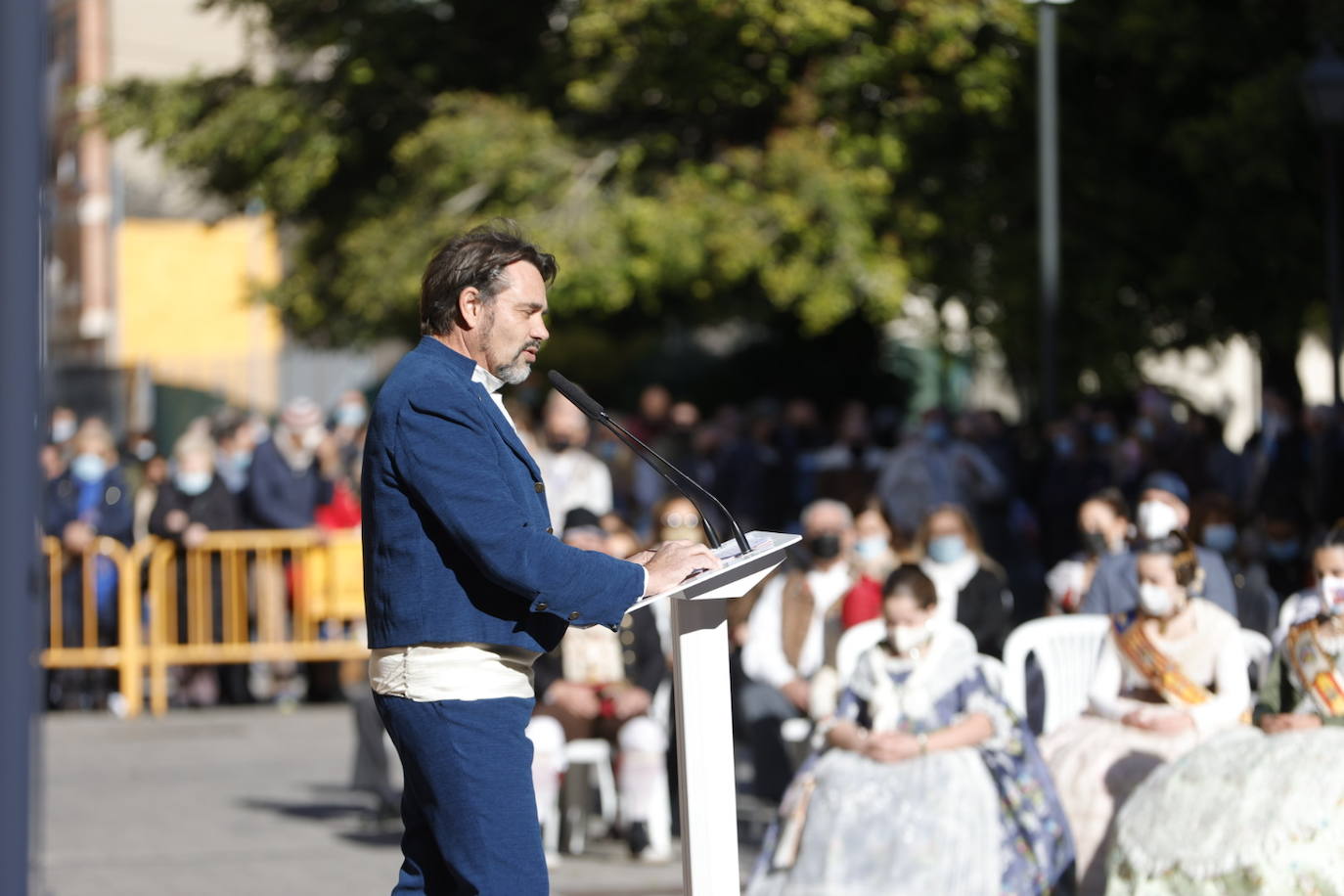 Fotos: Homenaje a la Senyera en Valencia