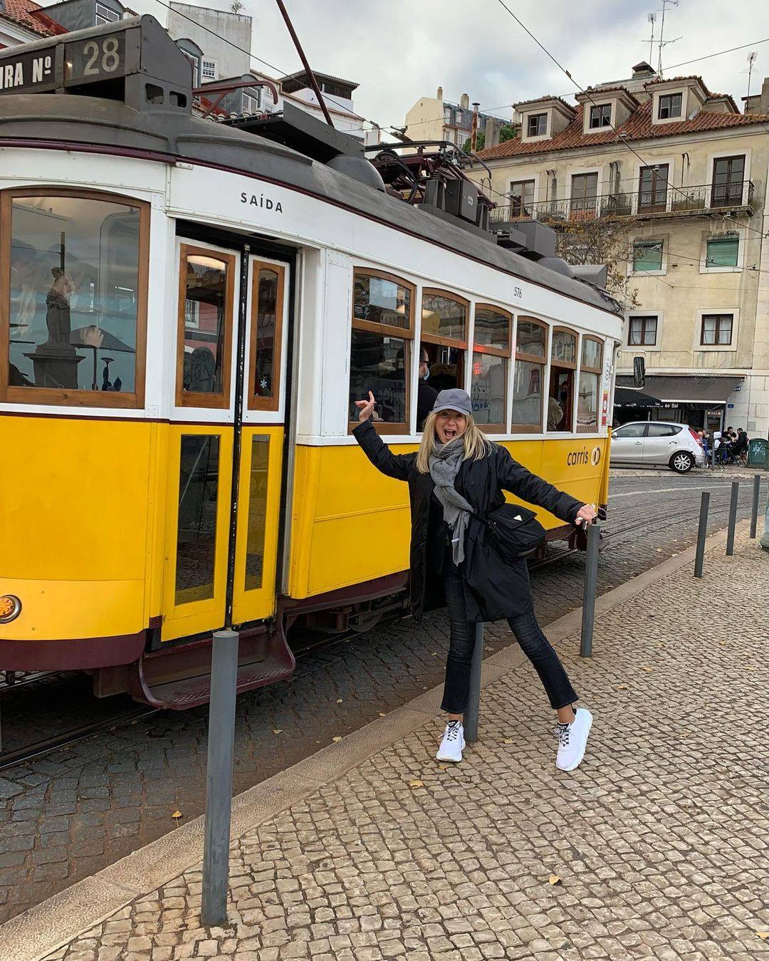 La interiorista Rosa García de viaje en Lisboa