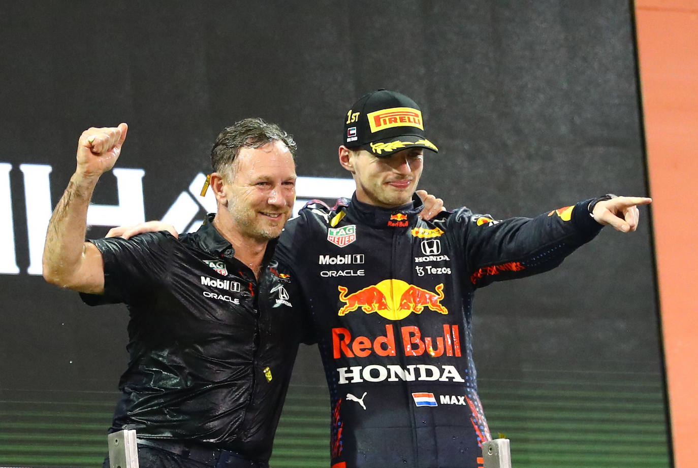 Fotos: La celebración del título de Verstappen, en imágenes