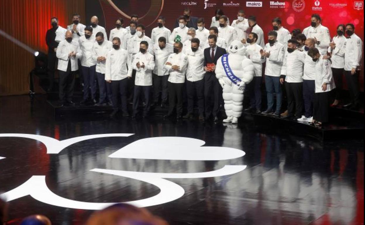 Cocineros destacados con la estrella Michelin 2022.