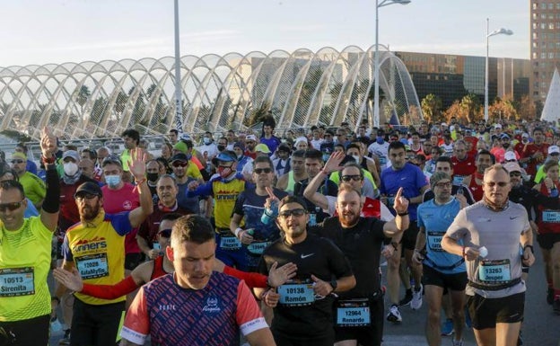 Los corredores volverán a tomar al puente de Monteolivete el próximo año. 