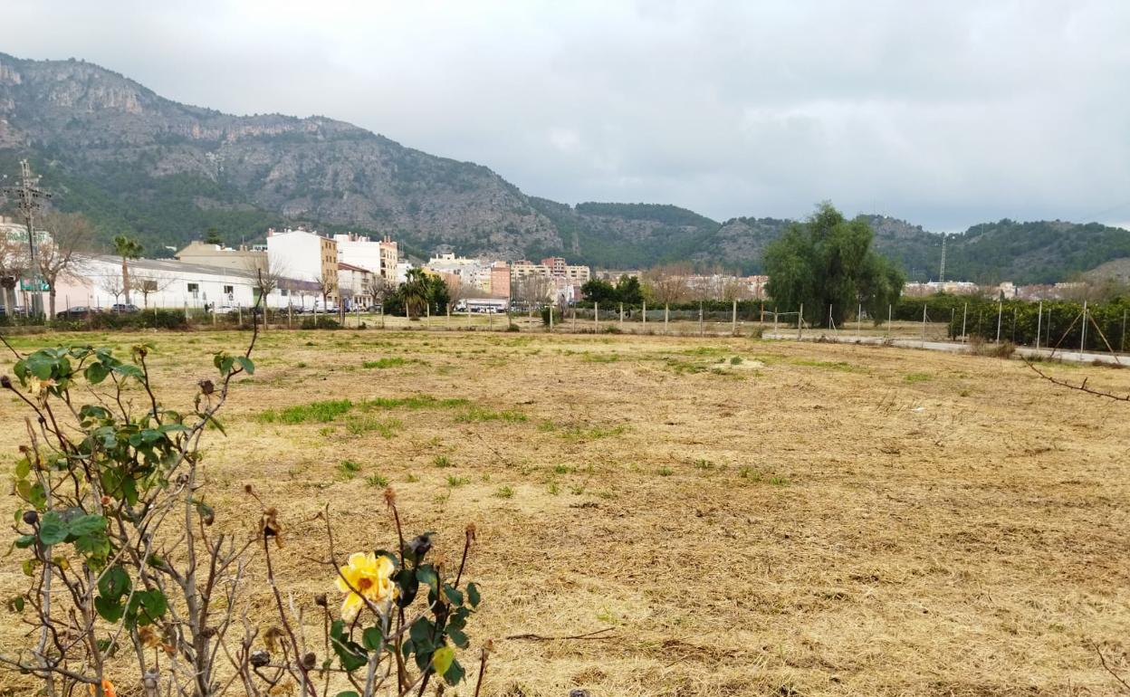 Zona donde estaba previsto desarrollarse el Festivern. 