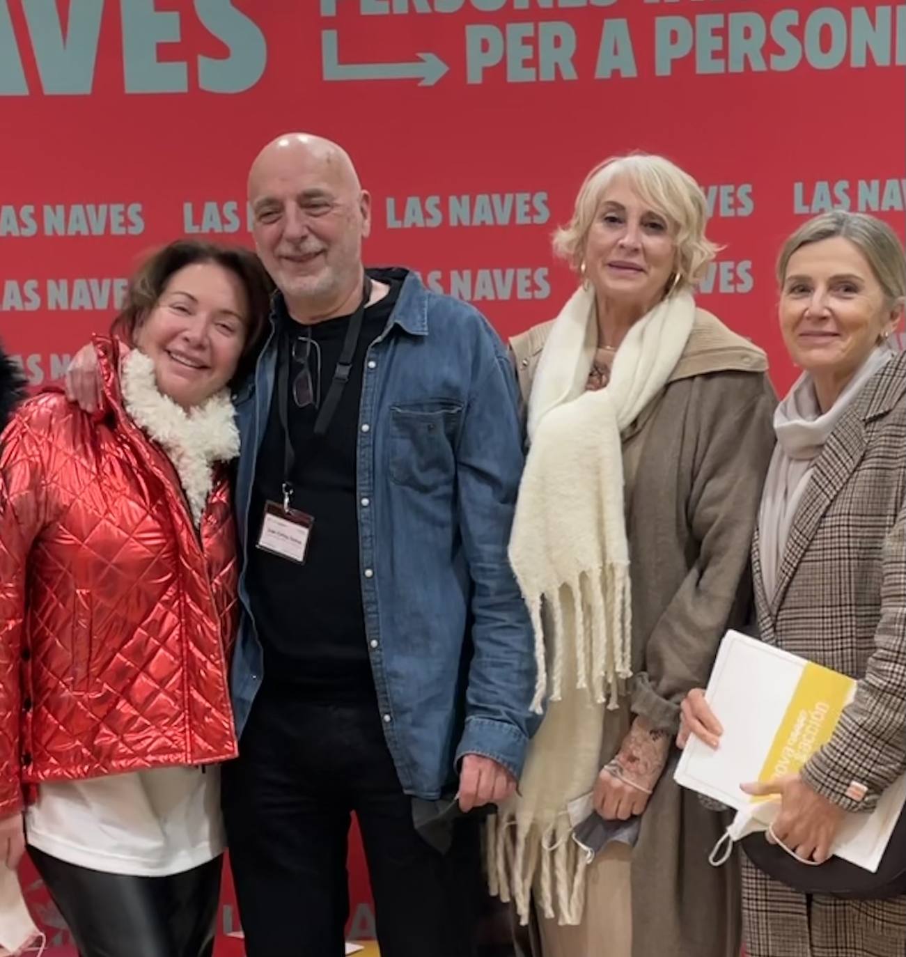 Marusela Granell, Juan Carlos Santos, Sandra Figuerola y Cristina Bellido.