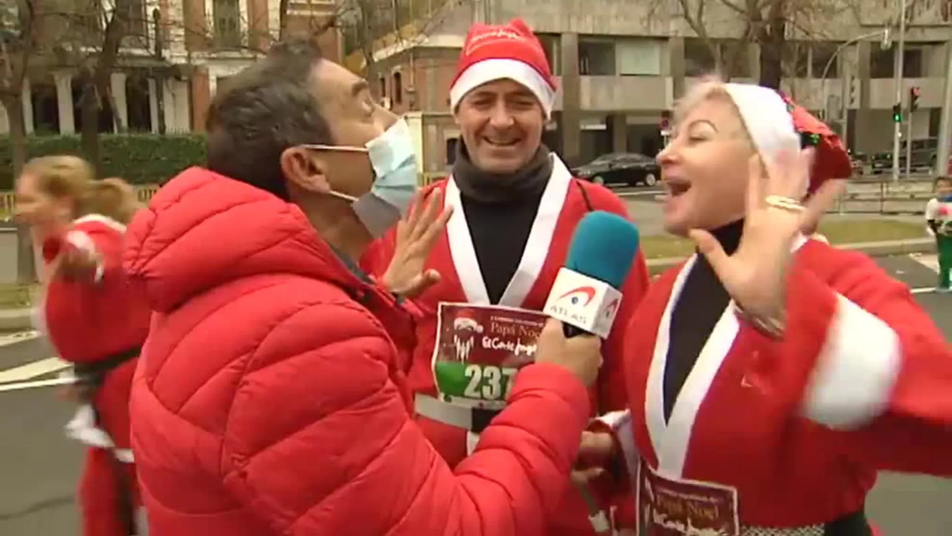 La carrera de Papá Noel vuelve a Madrid | Las Provincias