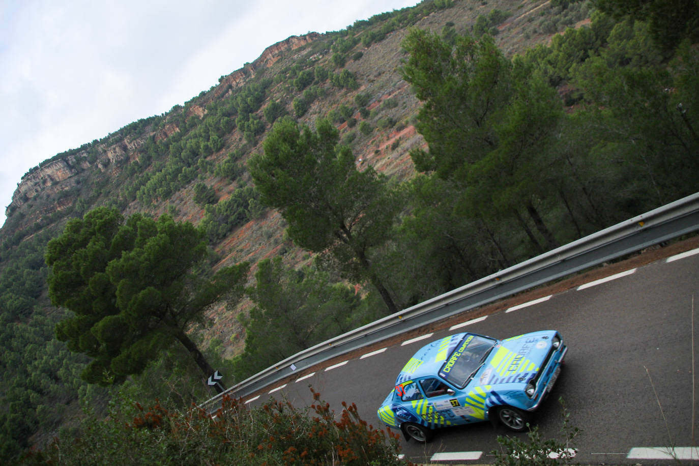 Fotos: Espectacular subida al Garbí con 60 coches por la Calderona