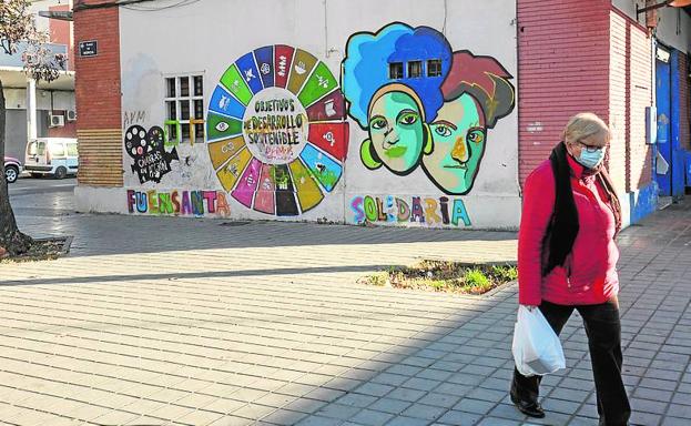 Origen. La plaza de Murcia a partir de la nace el barrio con viviendas sociales para acoger a familias tras la riada.