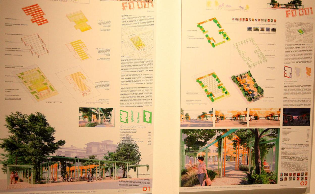 El solar de Marqués de Campo de Dénia será un jardín con vegetación, toldos y la esencia del cine Rosaleda