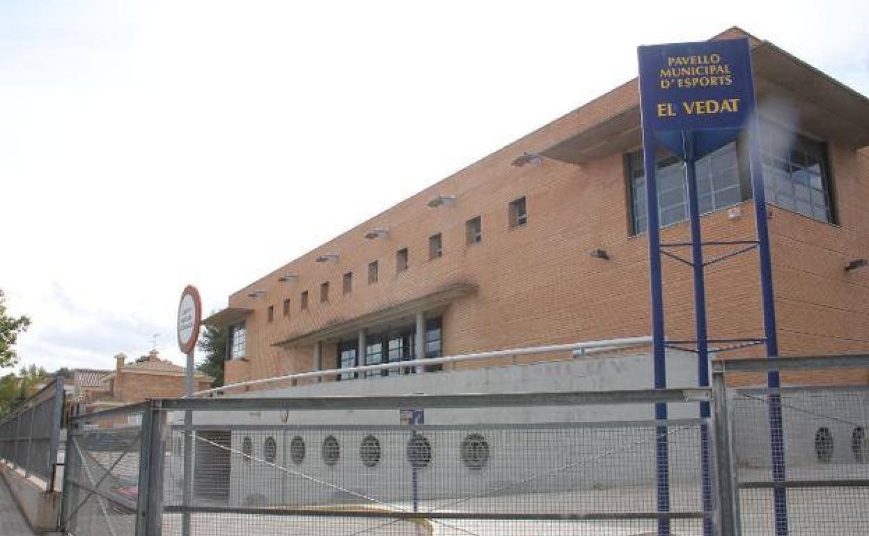 El pabellón cubierto municipal de Torrent. 