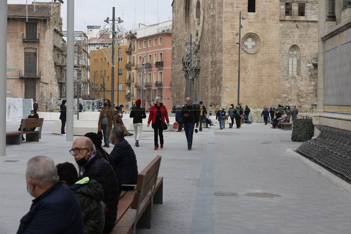 La plaza de Ciudad de Brujas de Valencia.