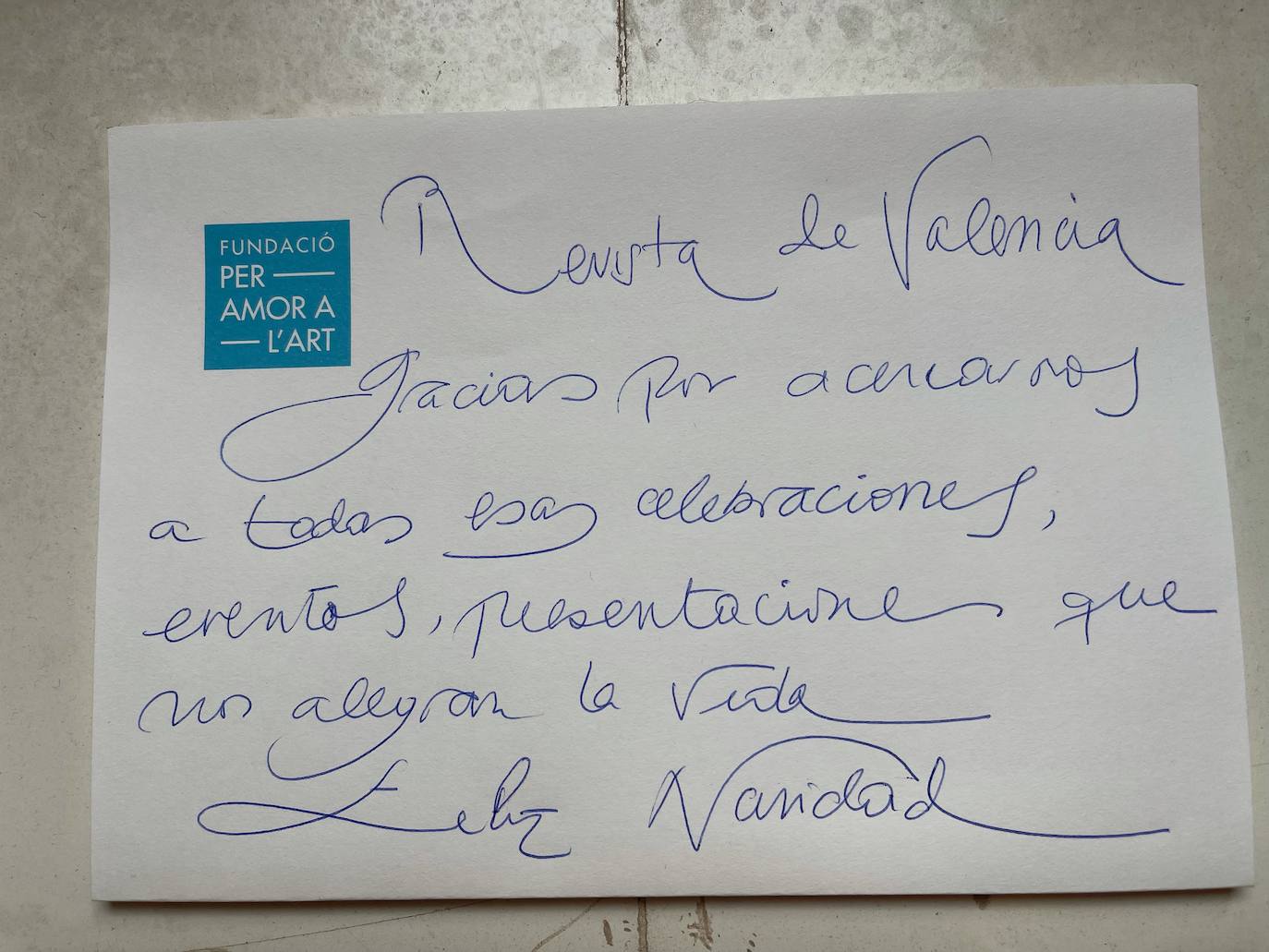 Al frente de la fundación Per Amor a l’Art junto a su marido, Susana Lloret es una de nuestras grandes anfitrionas de Valencia.
