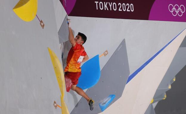 Alberto Ginés escala hacia el oro de Tokio. 