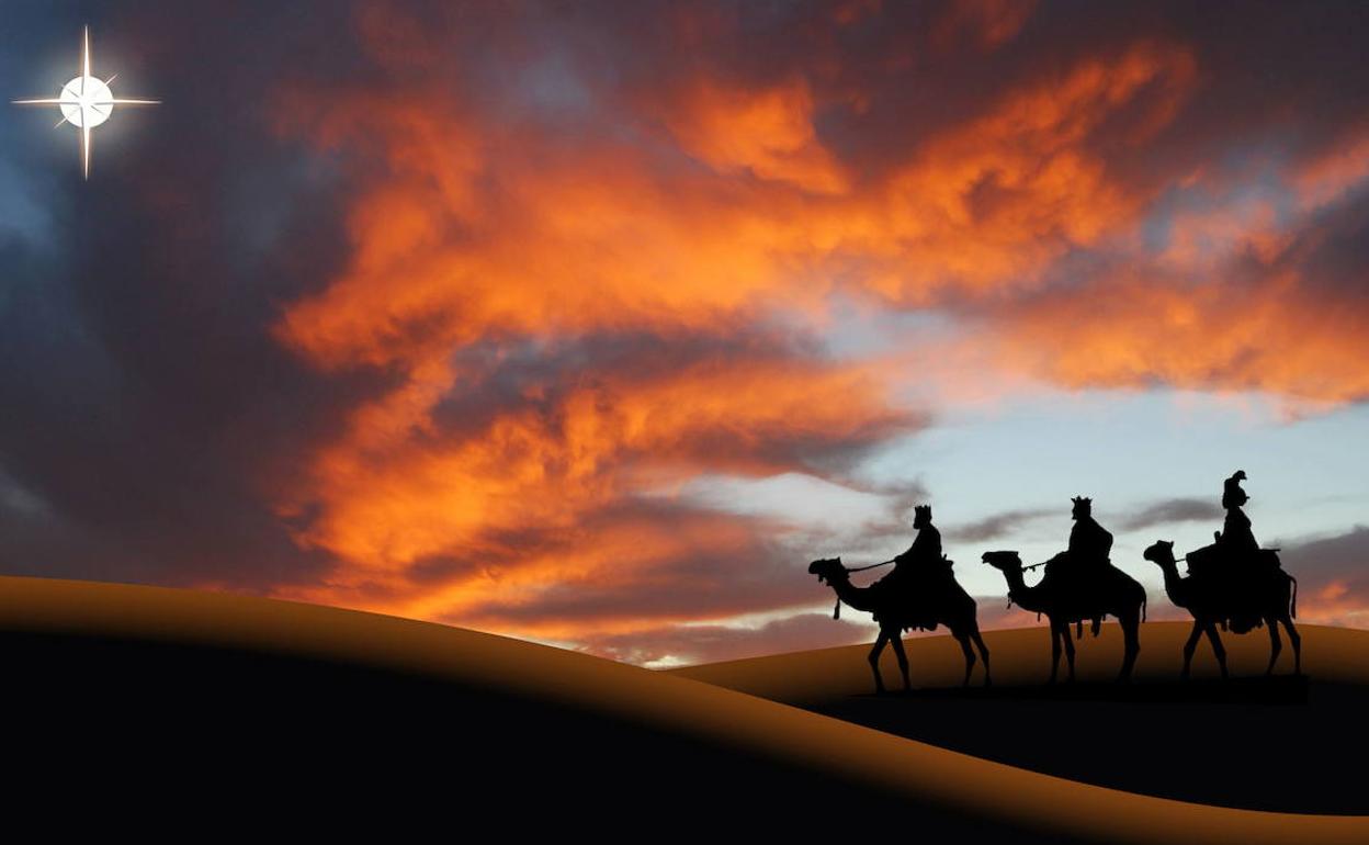 Los Reyes Magos o 'los Tres Sabios'.