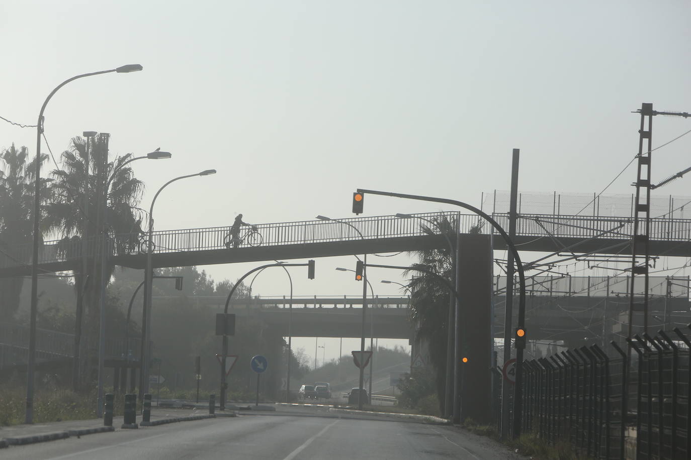 Fotos: La niebla cubre Valencia (2 de enero de 2022)