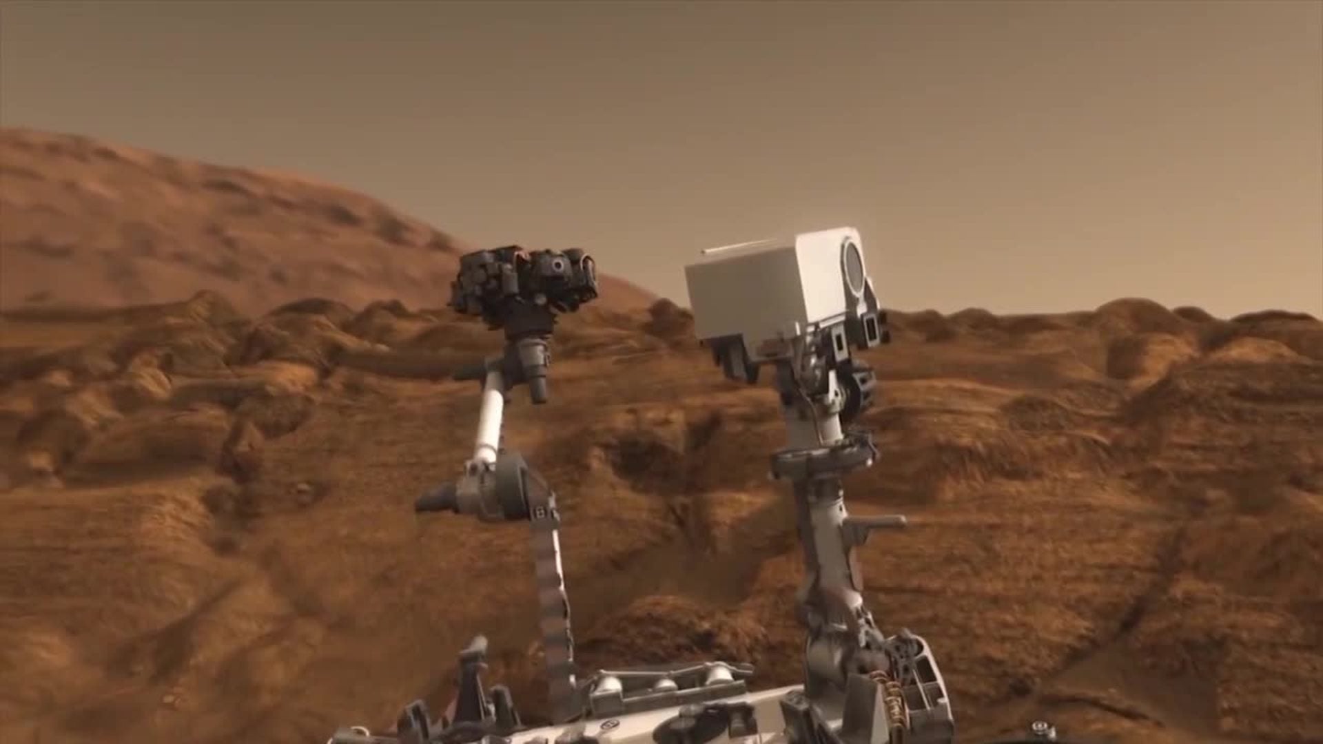 El rover Curiosity llega a nuevo escenario en Marte