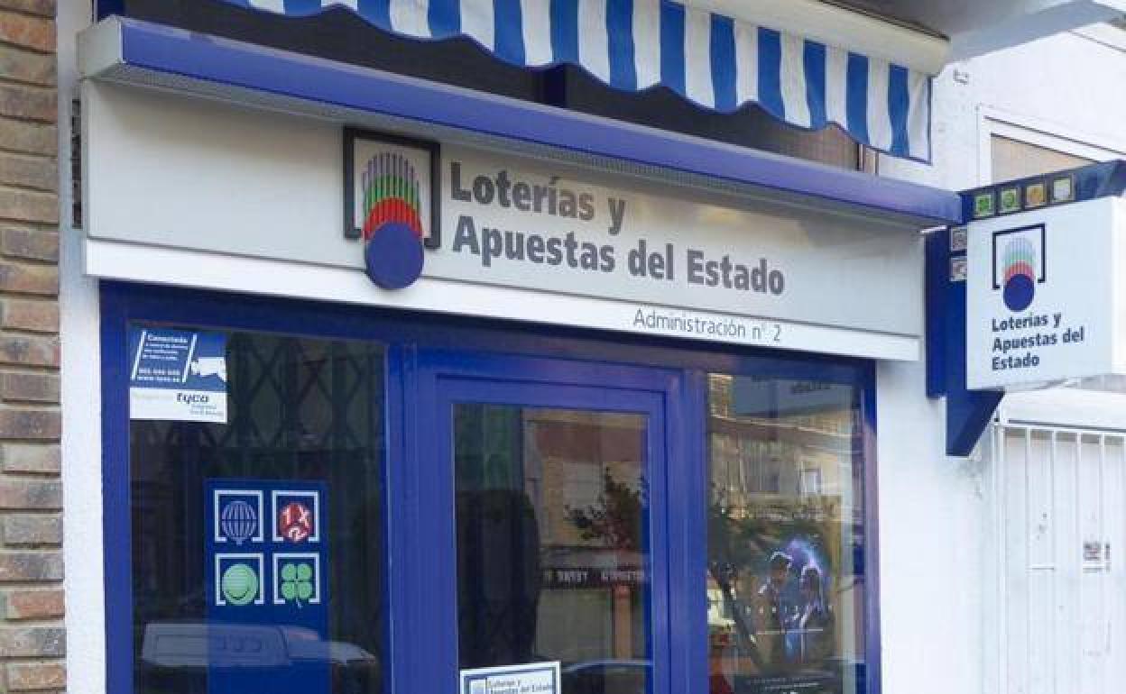 Una administración de Loterías y Apuestas del Estado.