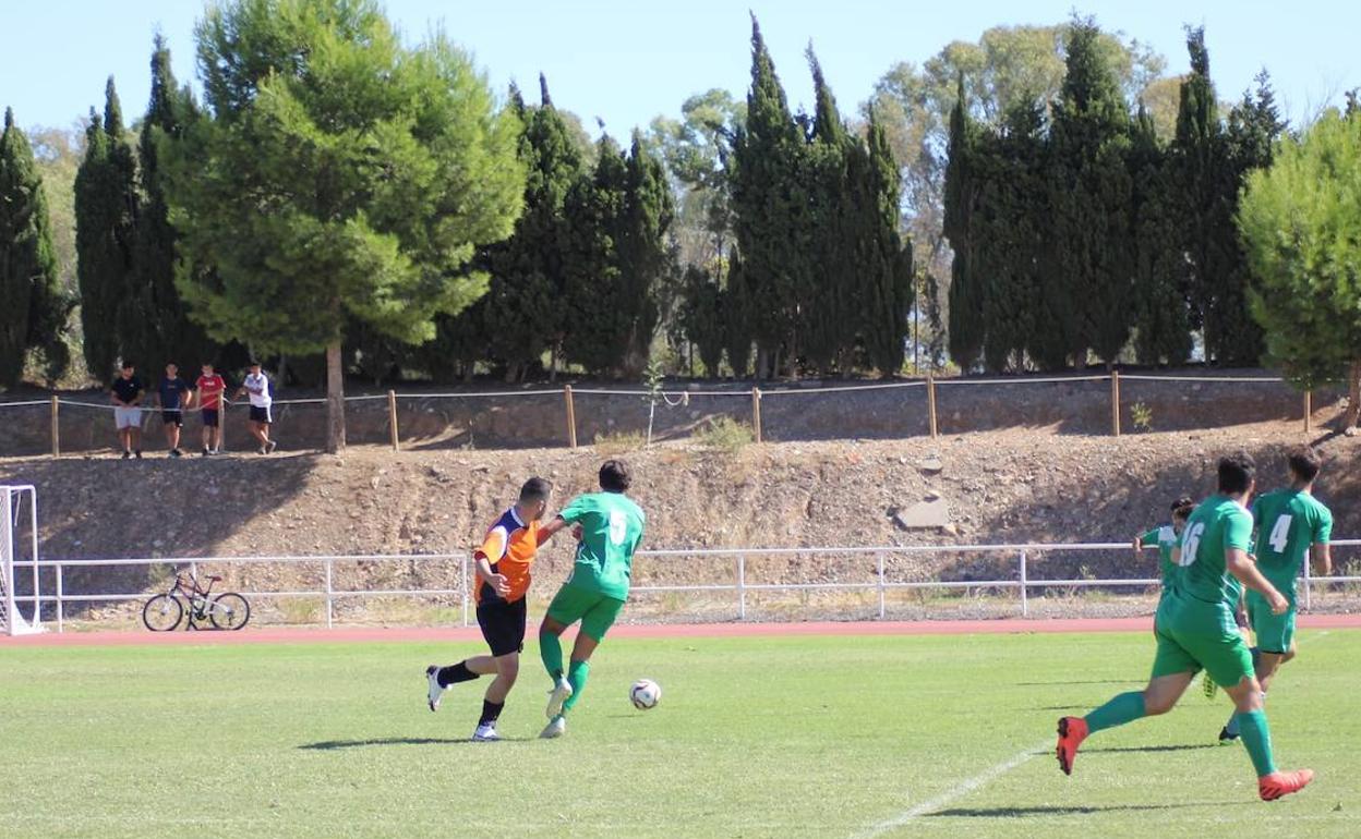 El campo de fútbol de La Pedrera. 