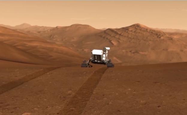 El rover Curiosity llega a un nuevo escenario en Marte