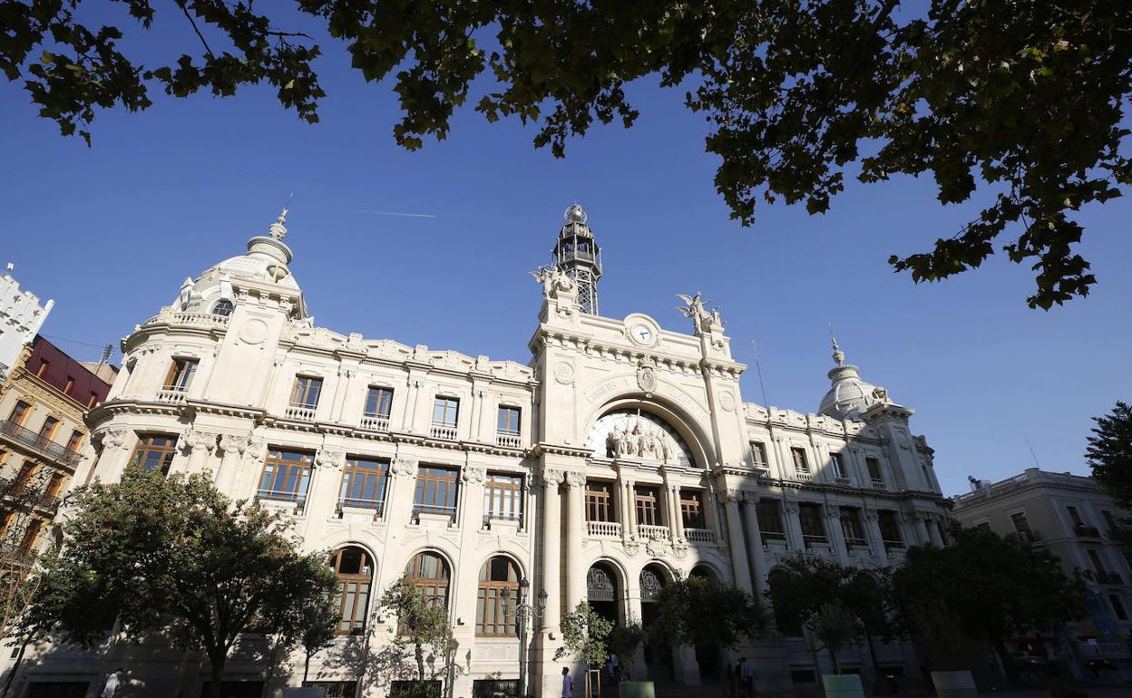 El edificio de Correos, en una imagen reciente.