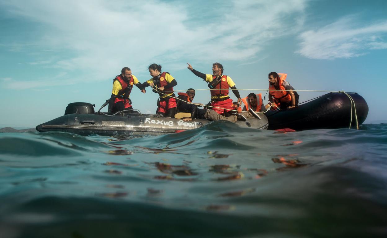 Fotograma de la película Mediterráneo. 