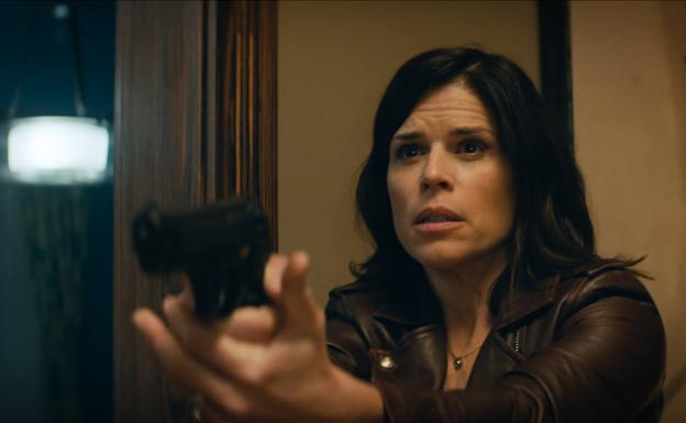 Neve Campbell, en una escena de la nueva entrega de la película 'Scream'