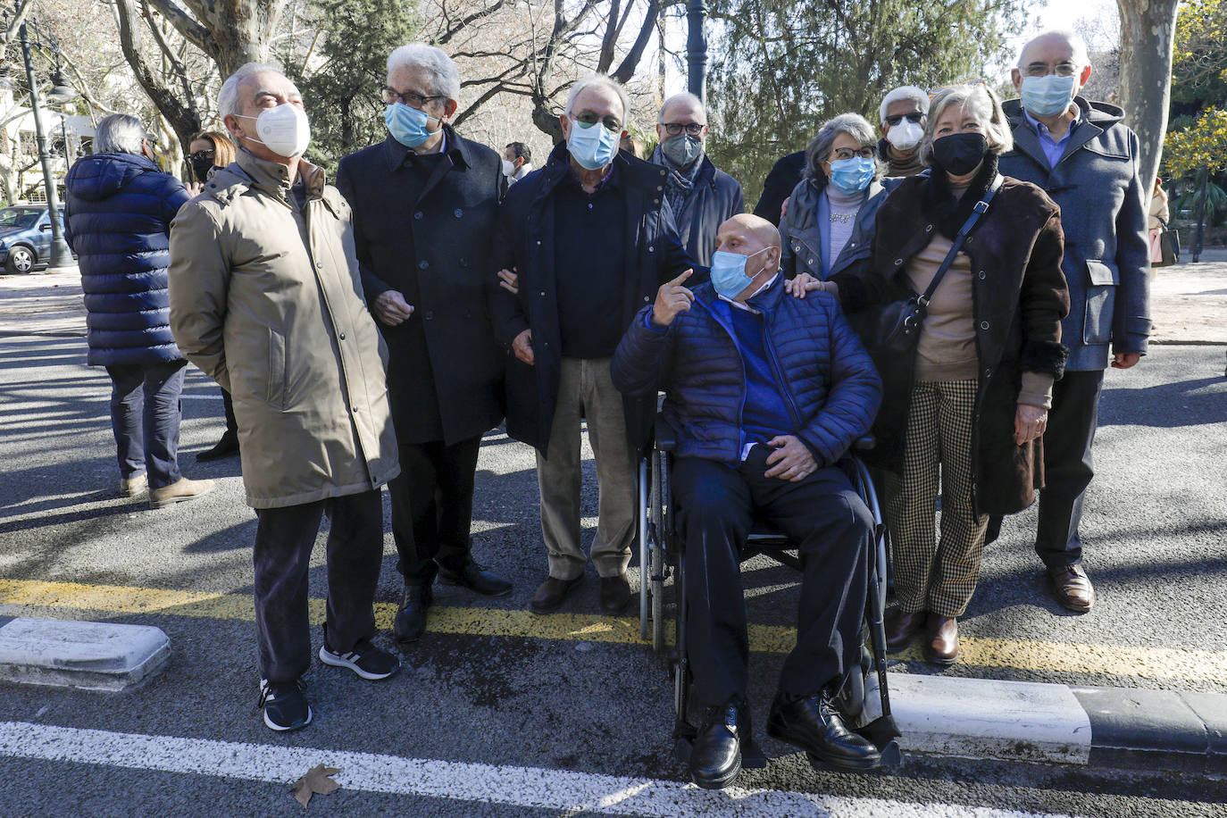 La sociedad valenciana ha rendido homenaje al profesor Manuel Broseta, asesinado por ETA hace 30 años. 