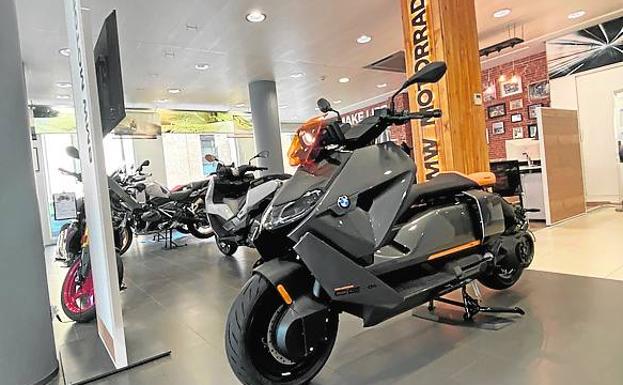 El nuevo scooter eléctrico de BMW.