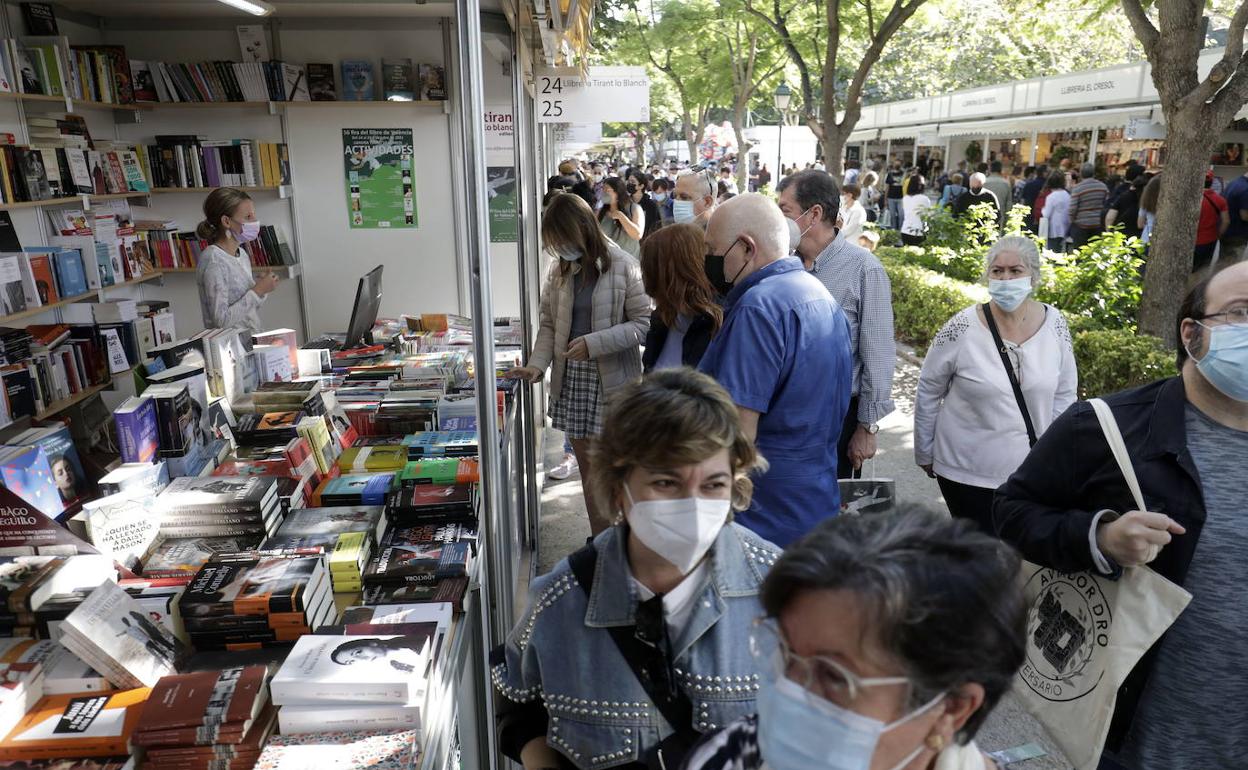 La pasada edición de la Fira del Llibre, que se celebró en octubre debido a la situación sanitaria. 