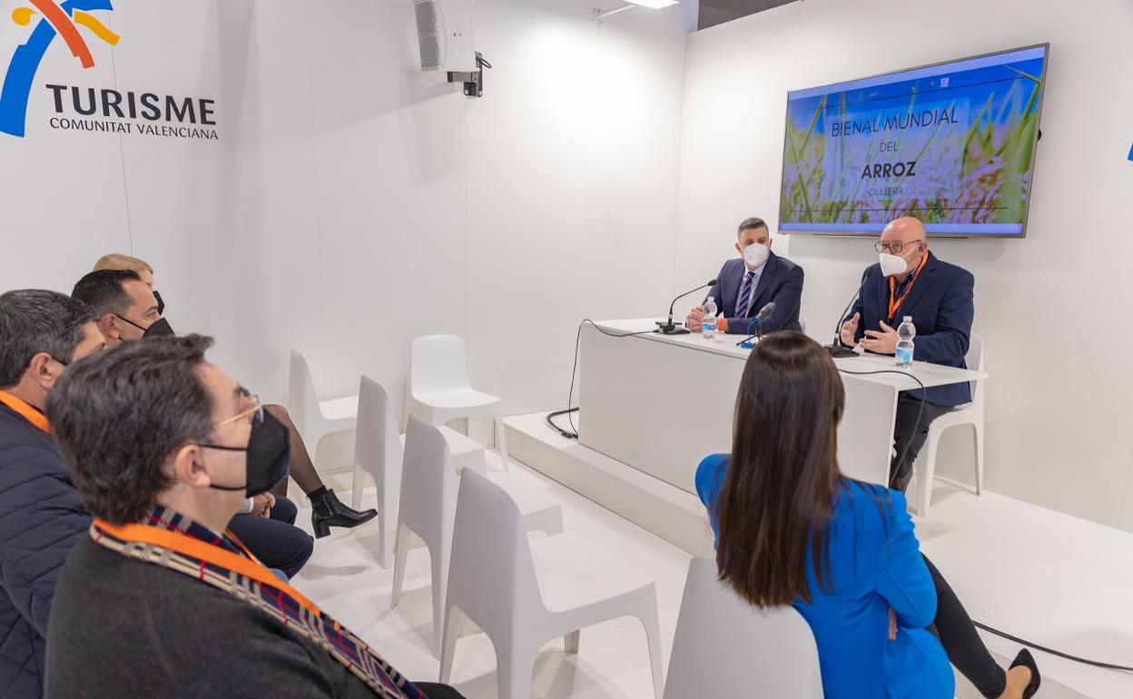 Presentación en Fitur de la bienal. 