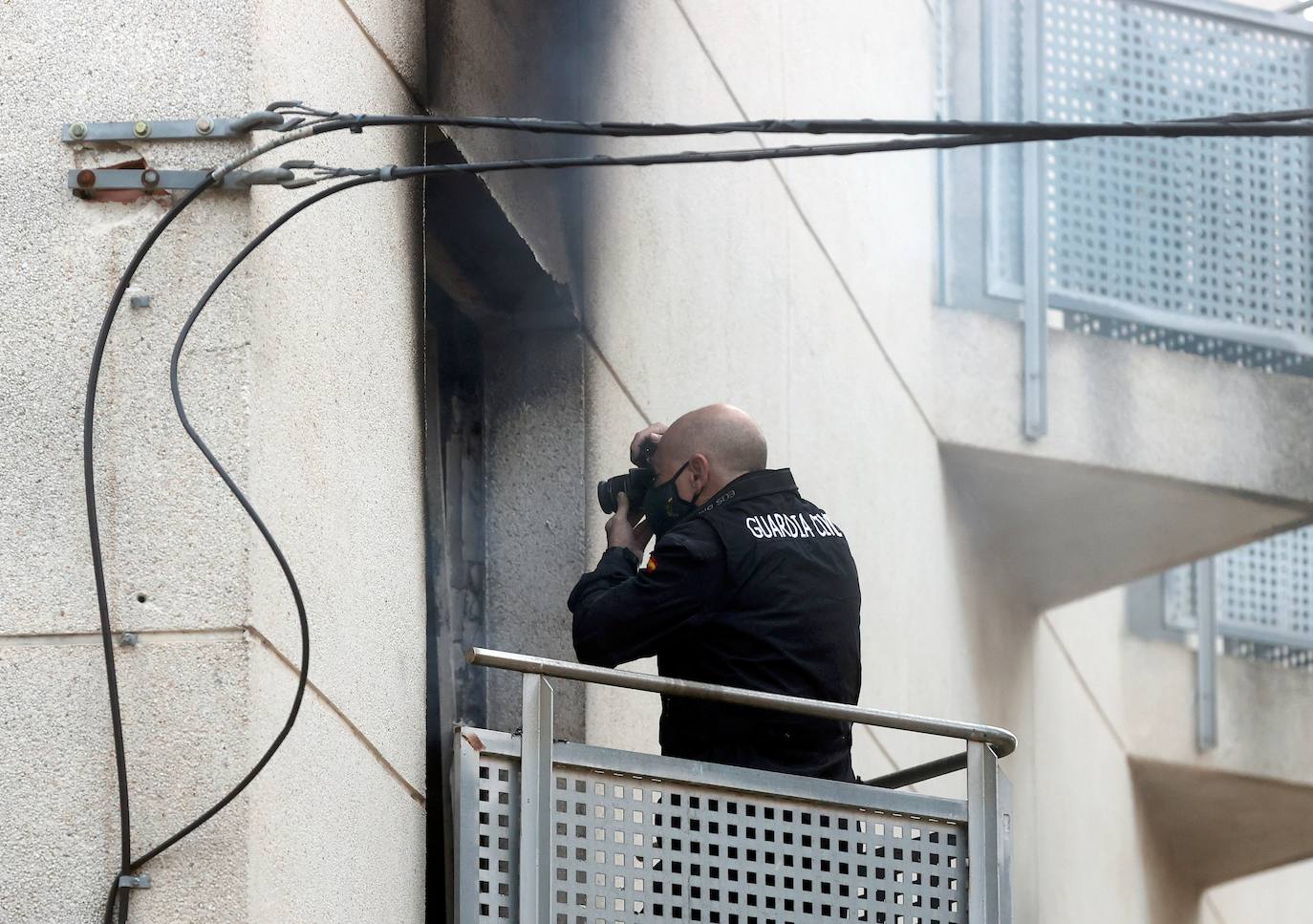 Fotos: Tragedia en una residencia de Moncada