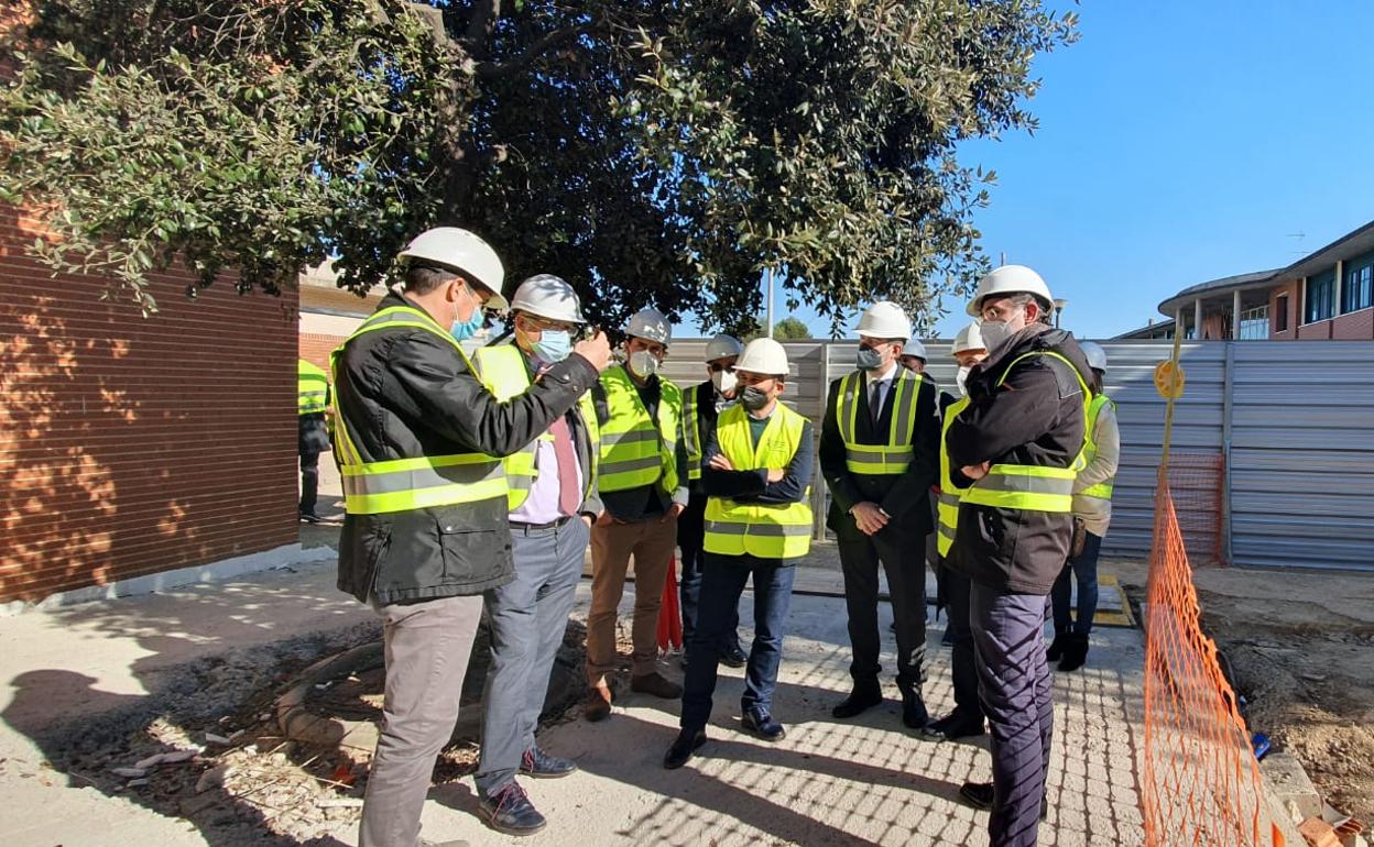 Visita al instituto de Guadassuar. 