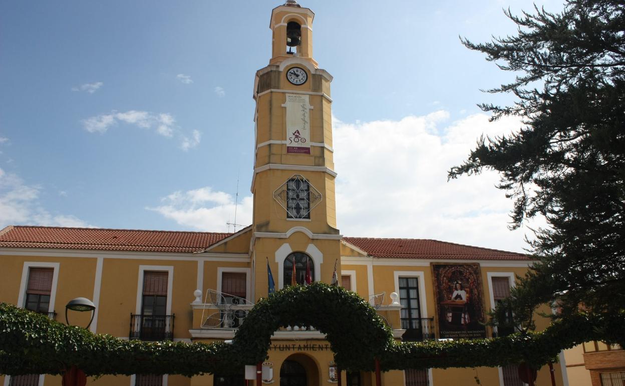 El ayuntamiento de Malagón. 