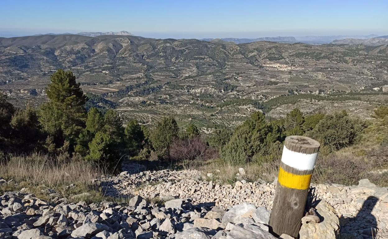 Vista general del Valle de Seta. 