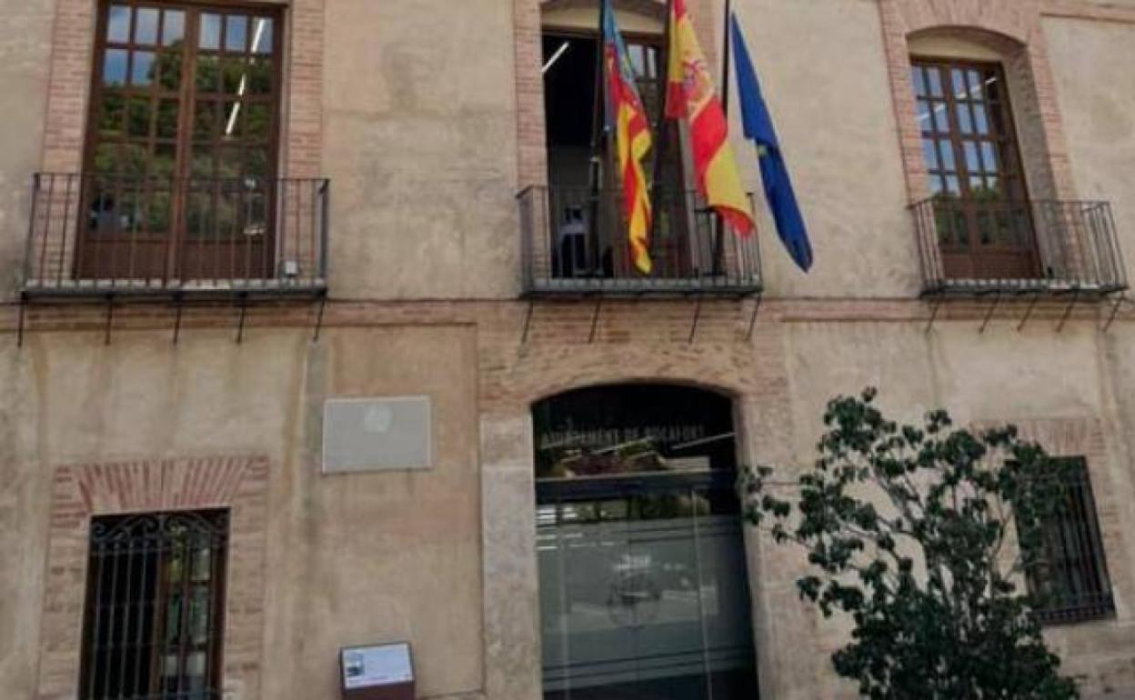 El ayuntamiento de Rocafort. 