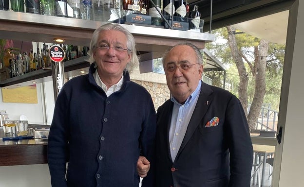 Pepe Barranquí, a la izquierda de la foto junto a Antonio Puebla. 