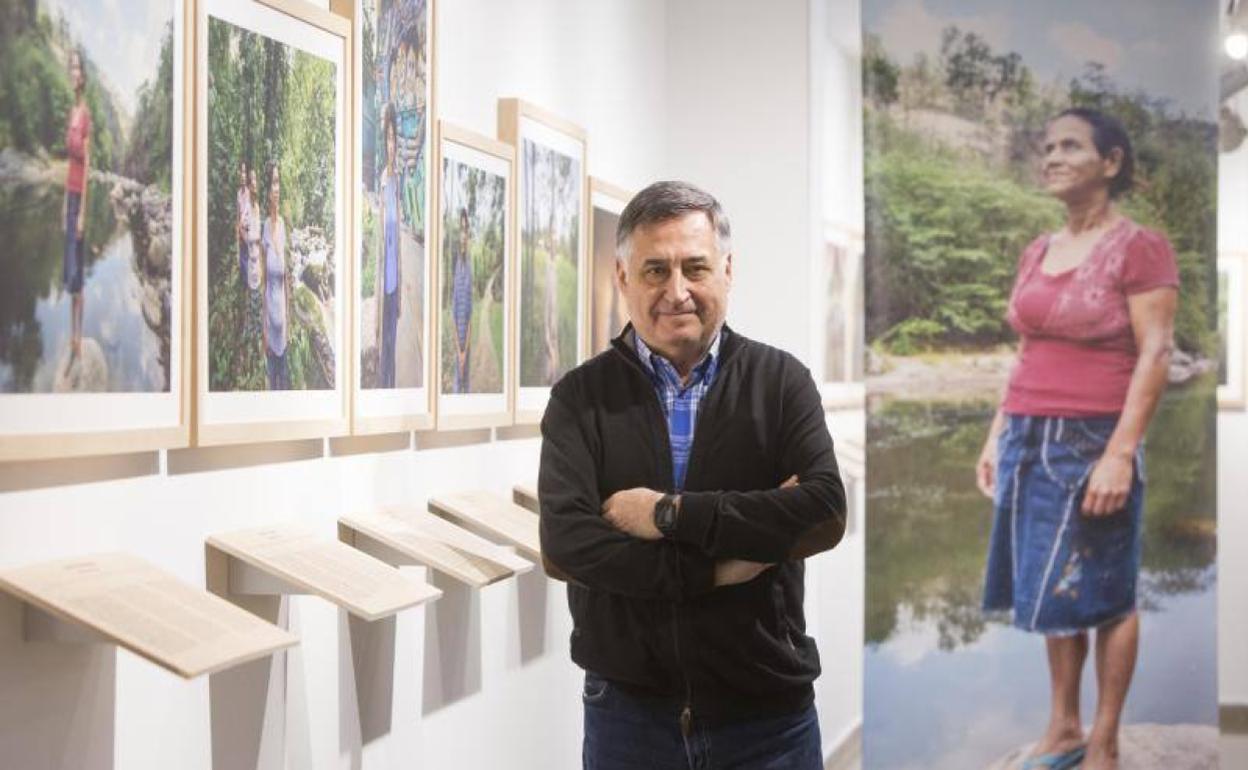 Gervasio Sánchez, en Valencia. 