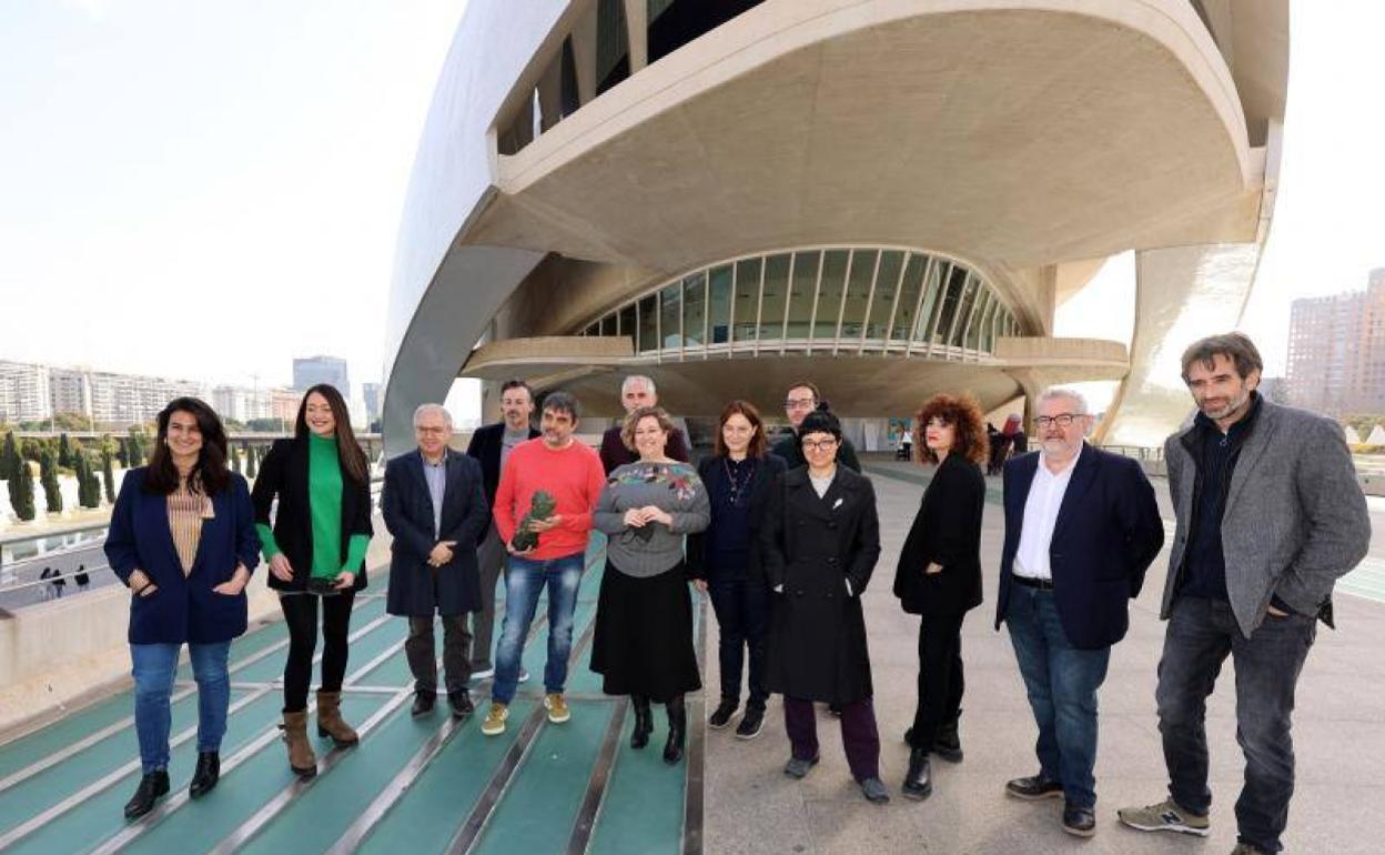 Nominados valencianos en el Palau de les Arts este sábado. 