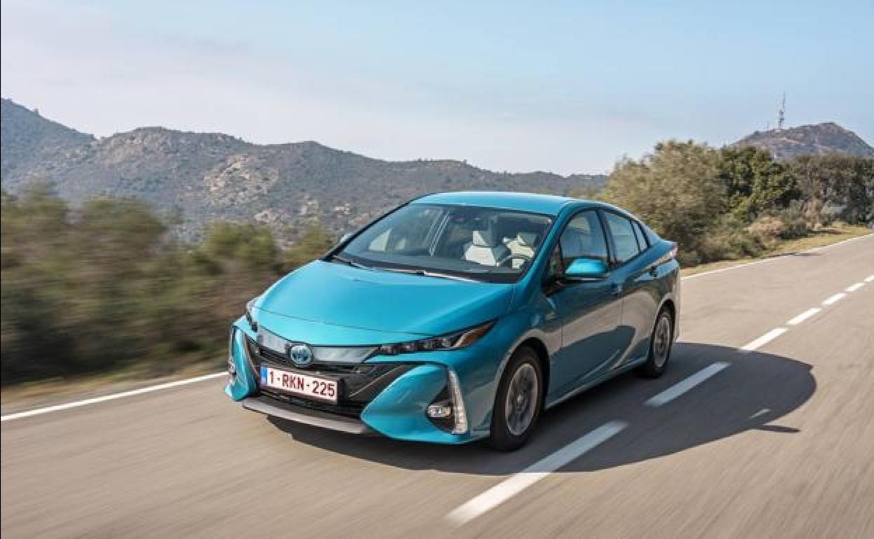 El Toyota Prius híbrido enchufable.