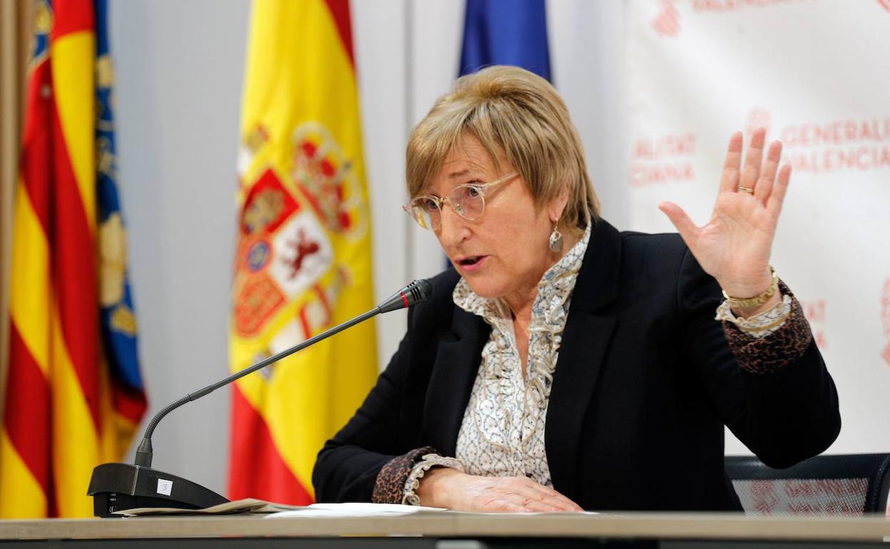 La consellera de Sanidad y Salud Pública, Ana Barceló.