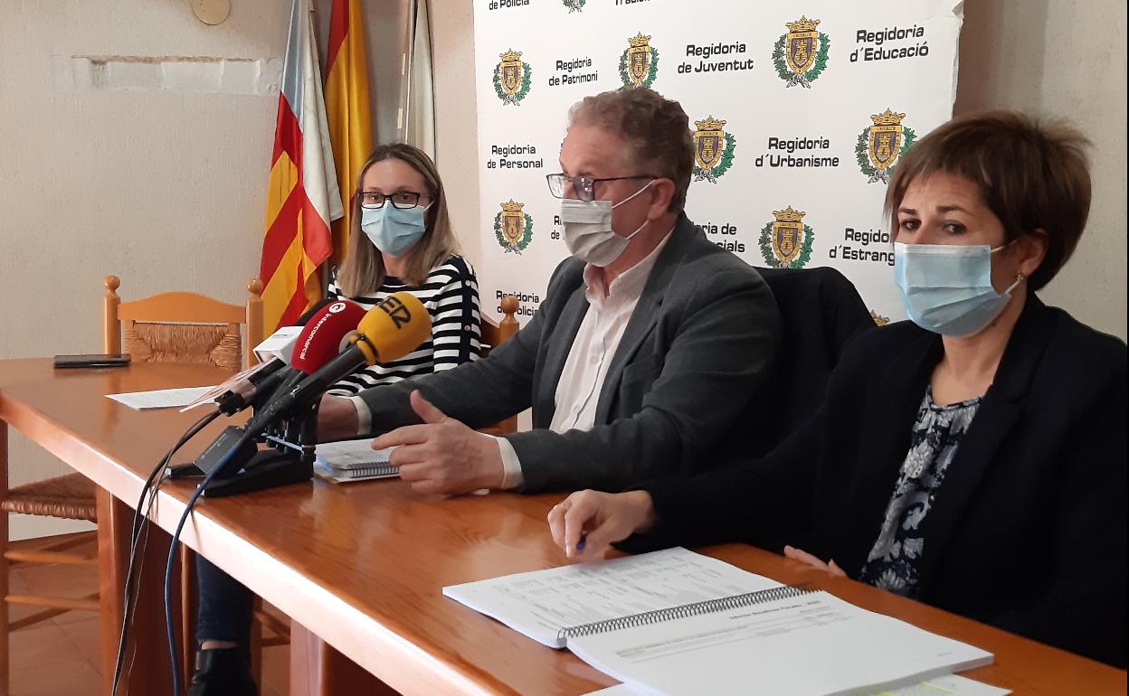 Acto de presentación de las cuentas municipales. 