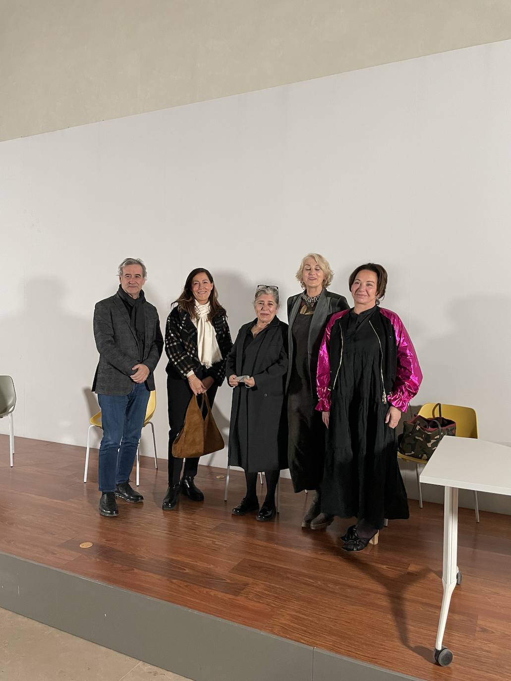 Carlos Salazar, Sol Candela, Marivi Calvo, Sandra Figuerola y Marusela Granell.