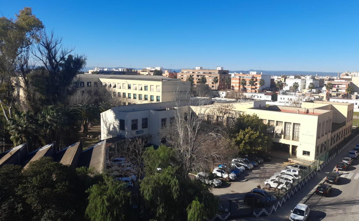 Vista general del IES Rei en Jaume de Alzira. 