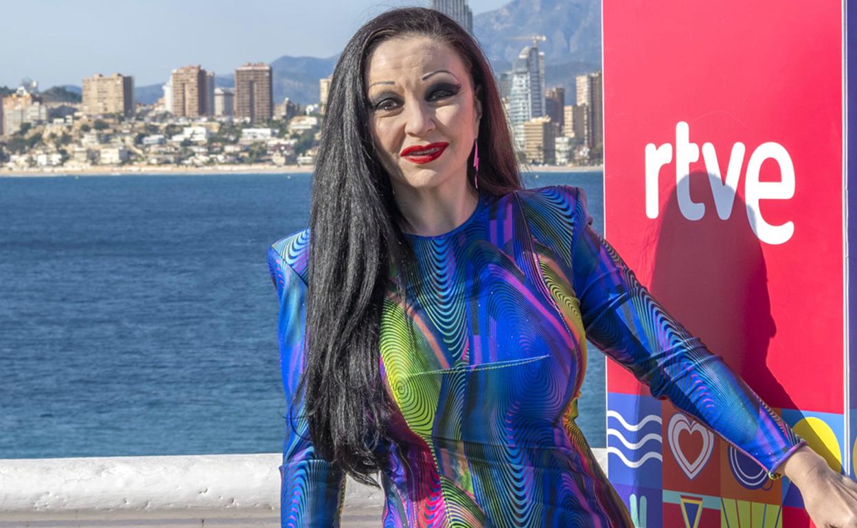 Alaska durante la celebración del Benidorm Fest