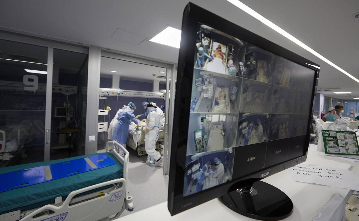 Interior de un hospital valenciano.