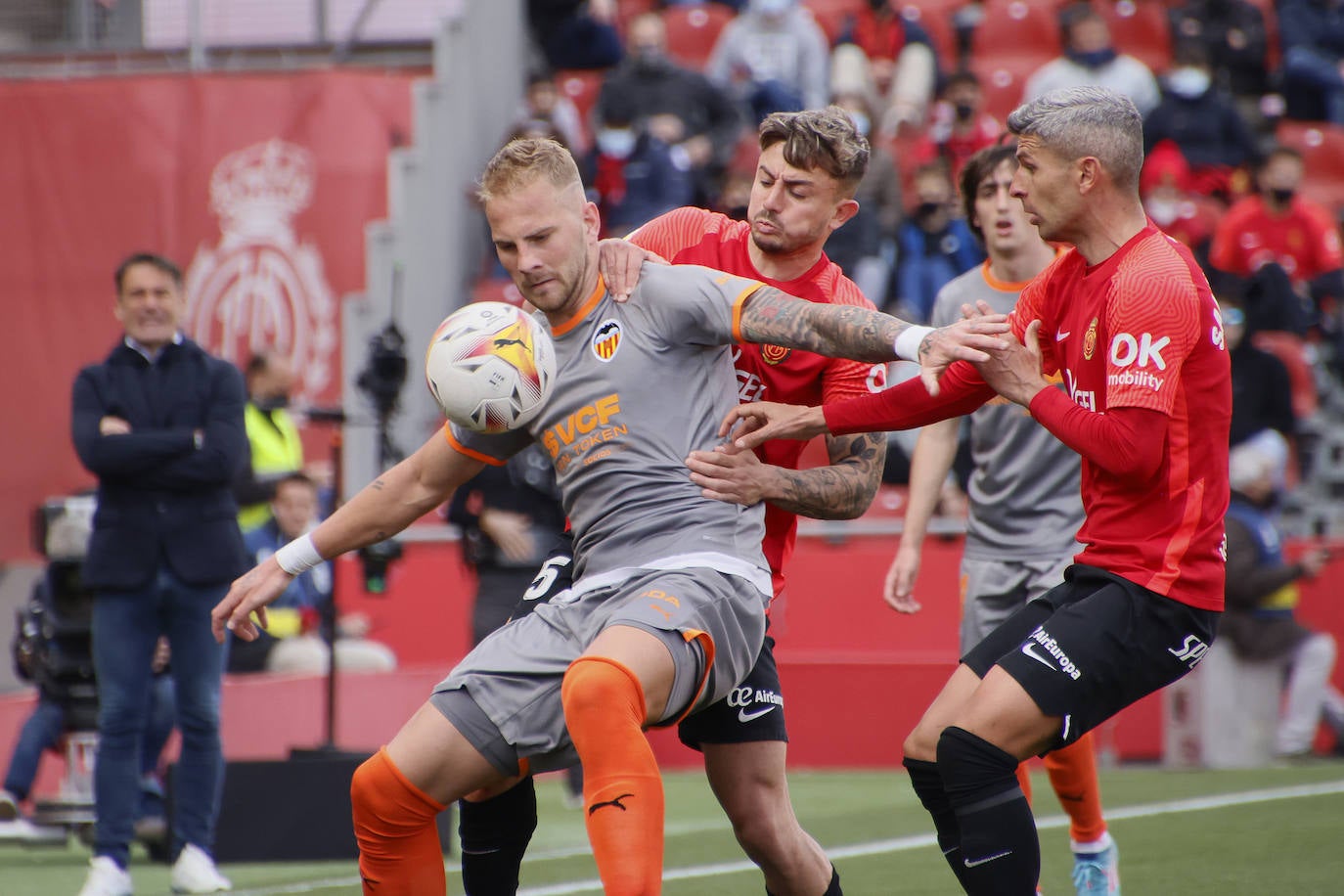 Fotos: Las mejores imágenes del RCD Mallorca-Valencia CF